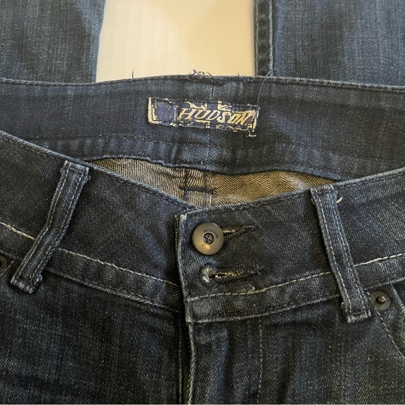 Hudson jeans Beth mid rise baby bootcut size 26 dark wash - Picture 3 of 7